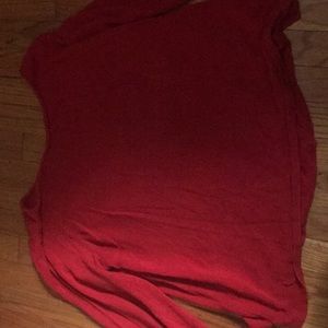 Red sweater